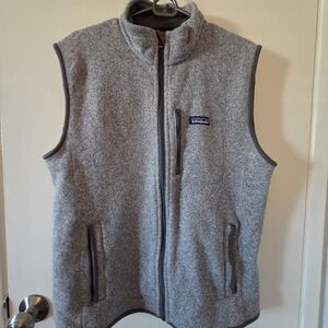 Patagonia Gray Fleece Vest